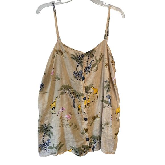 Old Navy Tank Woman's SzXL Safari - Picture 1 of 6
